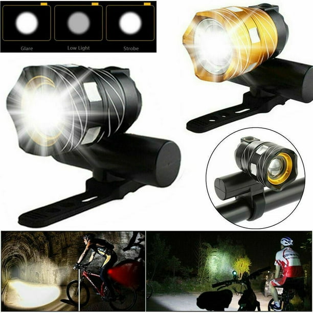 Rechargeable 15000LM XM-L T6 LED MTB Bicycle Light Bike Front Headlight with USB